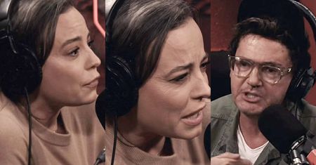 Anna Mucha POKŁÓCIŁA SIĘ z Kubą Wojewódzkim przed kamerami. Poszło o Jacka Kurskiego: "Puknij się"