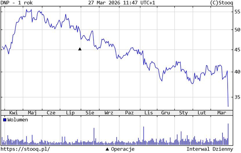 Kurs akcji Dino Polska