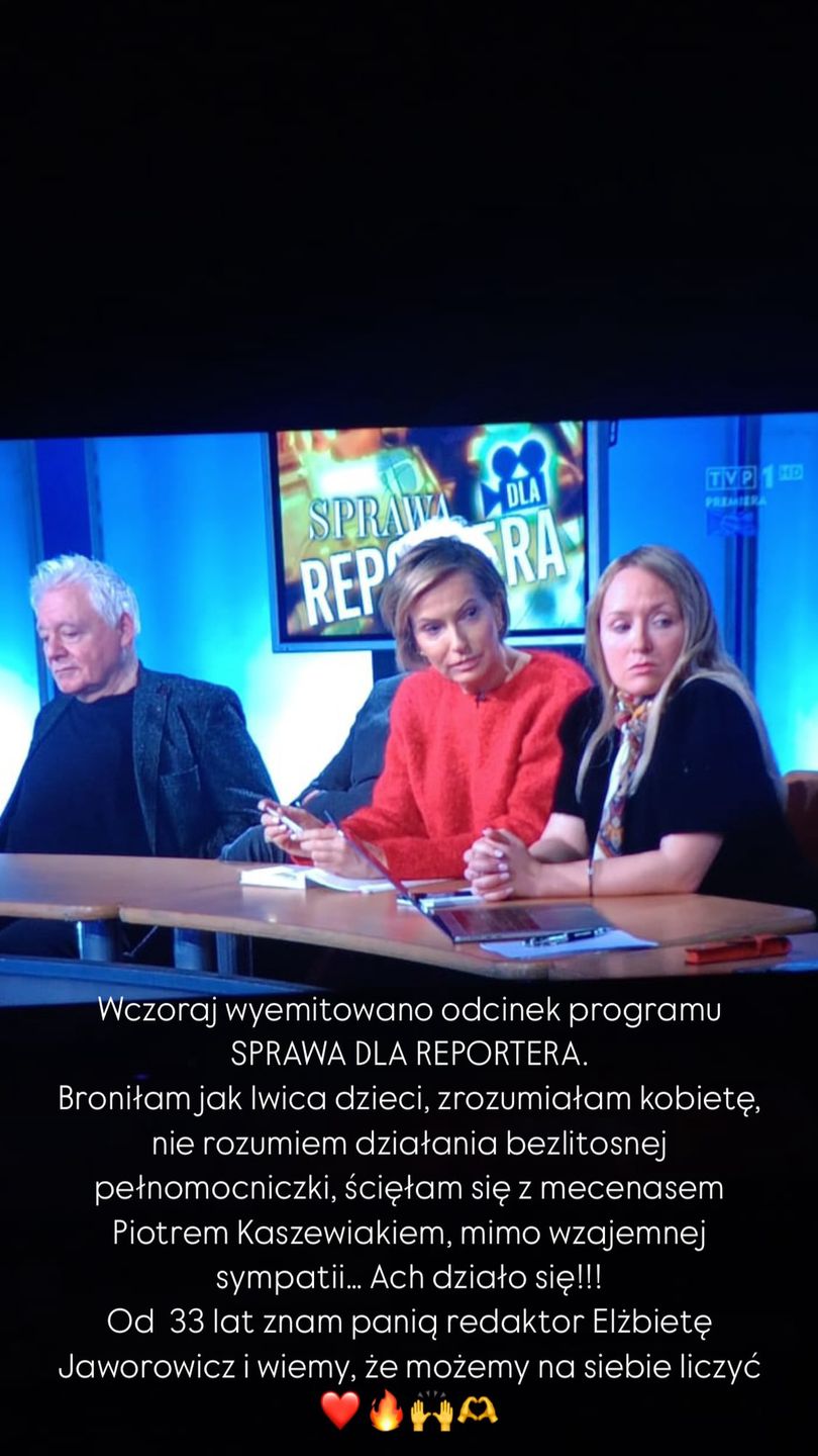 Paulina Smaszcz w "Sprawie dla reportera"