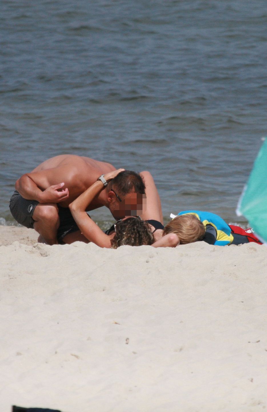 Rodzinne wakacje Moniki Mrozowskiej w Chałupach