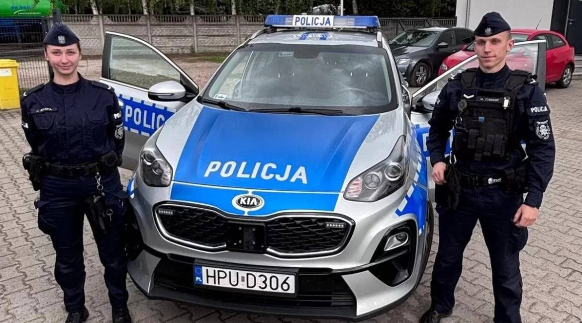 Szybka i profesjonalna interwencja policjantów