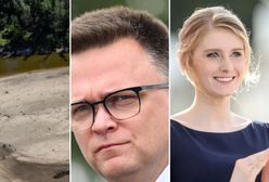 Alarmujący poziom Wisły, nocne spotkanie Szymona Hołowni, nowy rozdział życia Kingi Dudy. Co wydarzyło się w weekend?