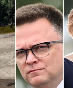 Alarmujący poziom Wisły, nocne spotkanie Szymona Hołowni, nowy rozdział życia Kingi Dudy. Co wydarzyło się w weekend?