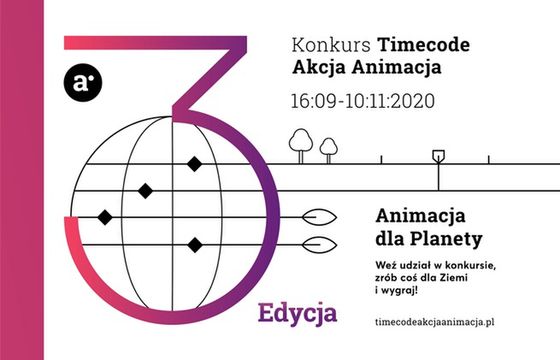 Konkurs animacji reklamowej Timecode Akcja Animacja, startuje pod hasłem "Animacja dla Planety