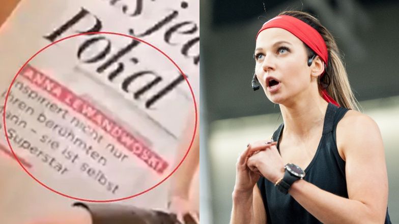 Niemiecka gazeta przekręciła nazwisko Lewandowskiej 