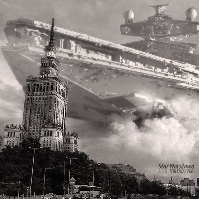 Star WarsZawa. Imponujące połączenie „Gwiezdnych wojen” z polskimi realiami 2
