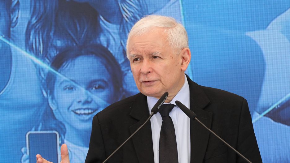 Jarosław Kaczyński mówi o "germanocentryczności" Donalda Tuska 