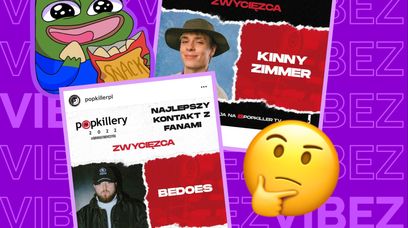 Popkillery 2022: Kinny Zimmer z niefortunnym gestem, Ekipa zamiast Maty i Bedoes