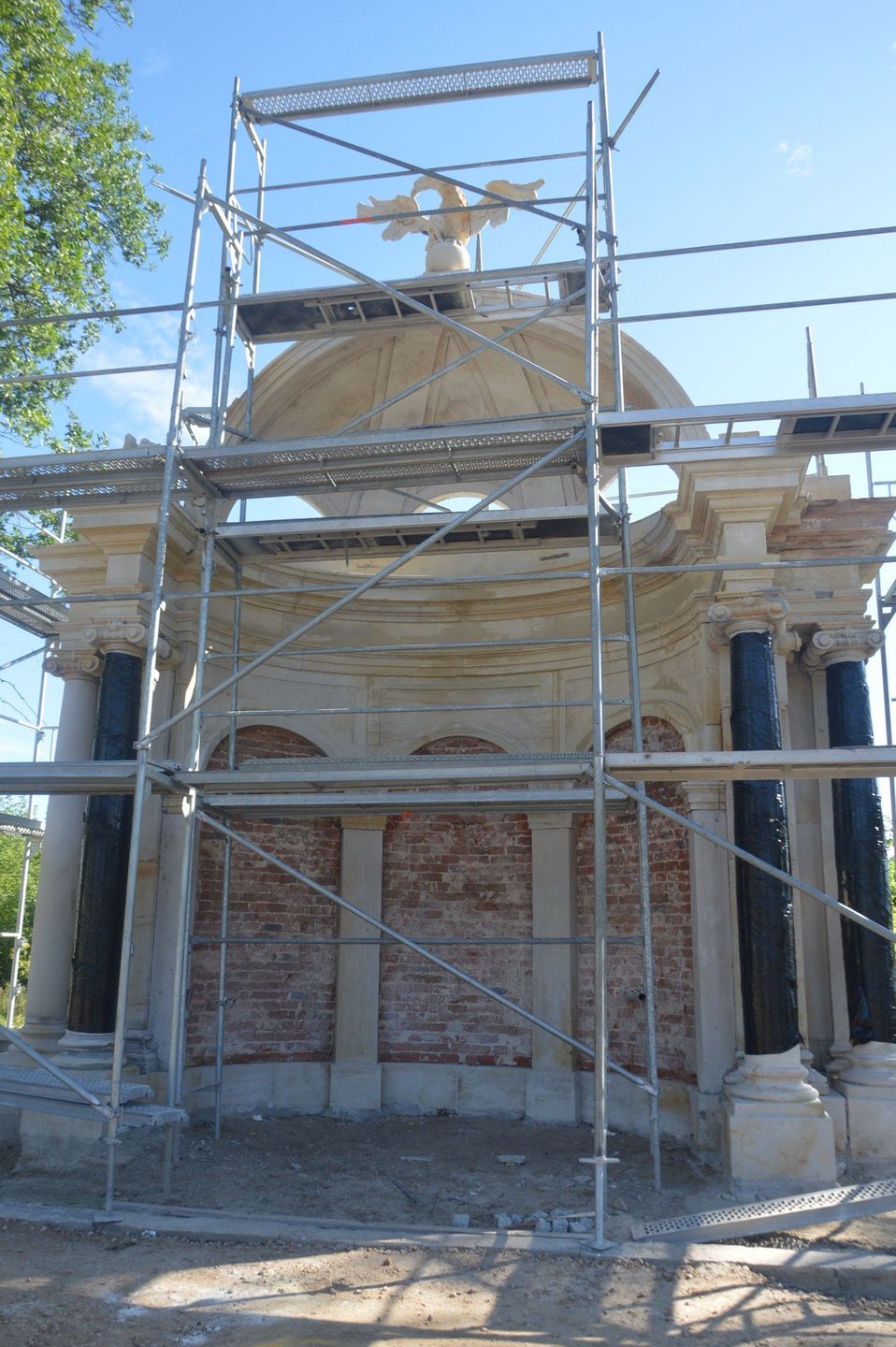 Spotkanie przed konecką gloriettą