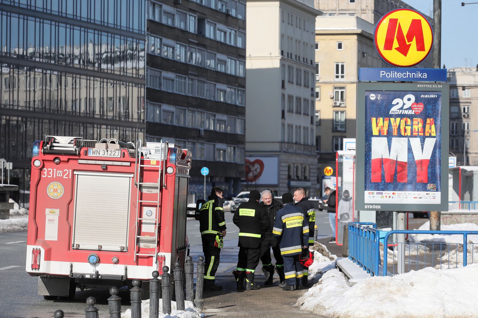 Tragedia w warszawskim metrze. Mężczyzna stracił nogę