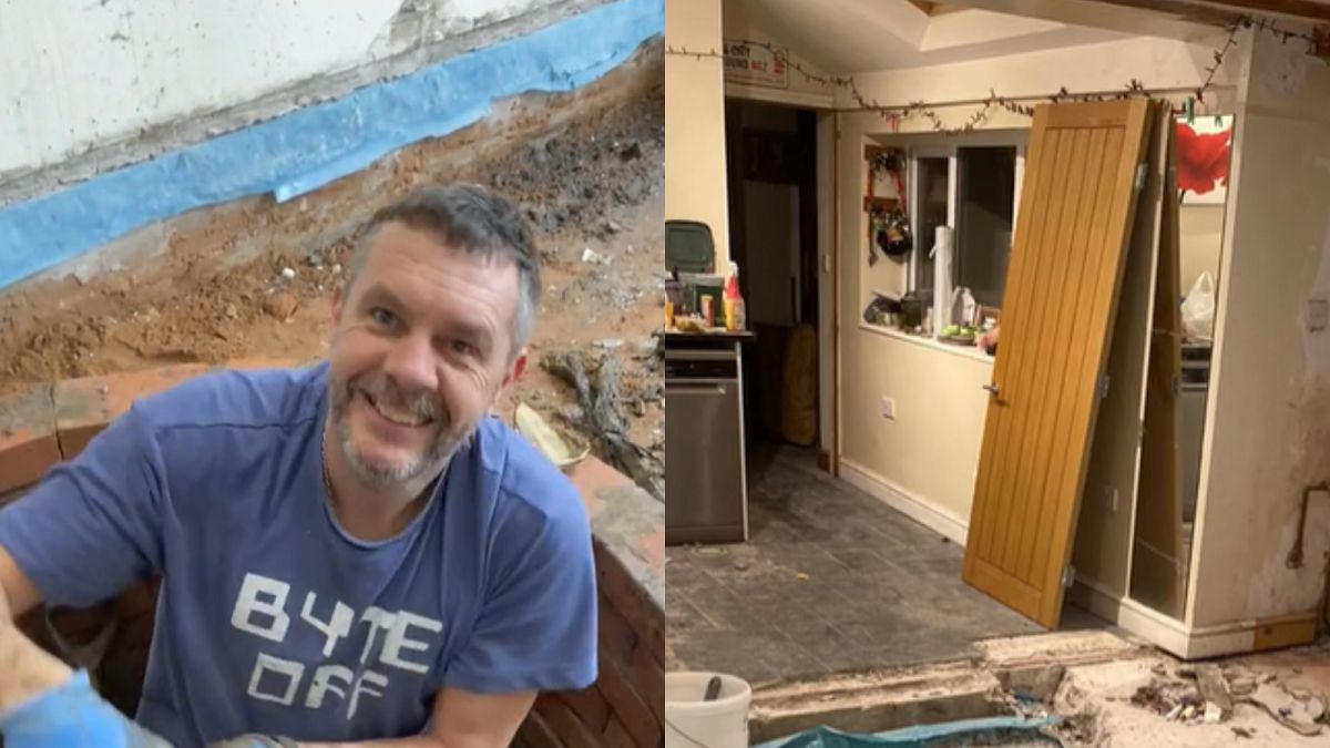 Szok! Odkrył ten 300-letni obiekt pod kuchnią!