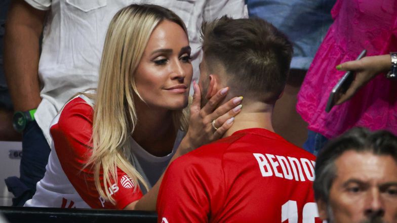 Bartosz Bednorz z byłą partnerką 