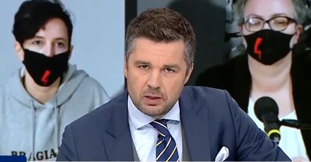 Pokazał nagranie z "ataku" na reporterkę TVP. Internauci byli zgodni