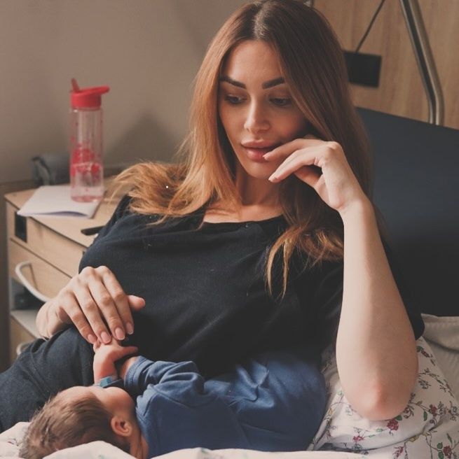 Jessica Ziółek z synem