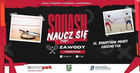 Turniej w squasha dla studentów