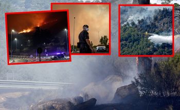 Piekło w Hiszpanii. 175 tys. osób ucieka przed ogniem