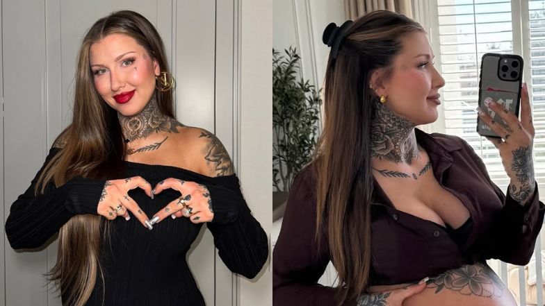 Deynn eksponuje ciążowe krągłości na chwilę przed porodem