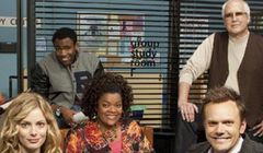 Paget Brewster i Keith David w szóstym sezonie serialu "Community"