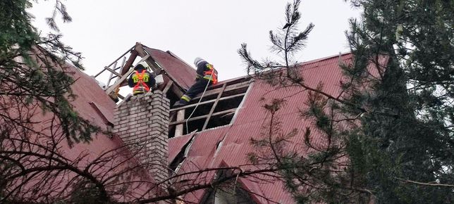 Trąba powietrzna przeszła k. Nowego Sącza