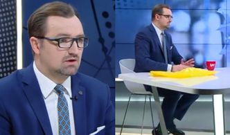 Sławomir Mazurek: "Mam taką torebkę, częściowo z firanki i częściowo z t-shirta"