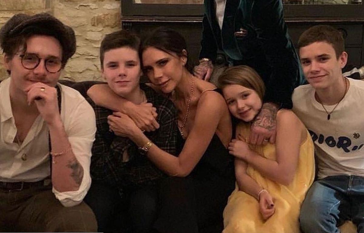 Victoria Beckham z dziećmi