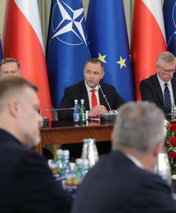 Tusk, Kaczyński i Nawrocki w BBN. Prezydent zaczął od mocnych słów