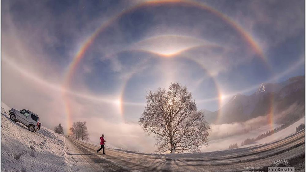 Piękne zjawisko uchwycone w Tatrach. Zobacz, jak powstaje "halo" 1