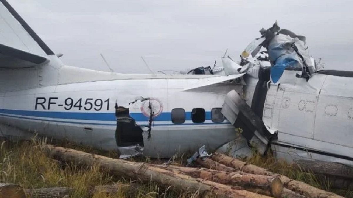 Katastrofa samolotu w Rosji 