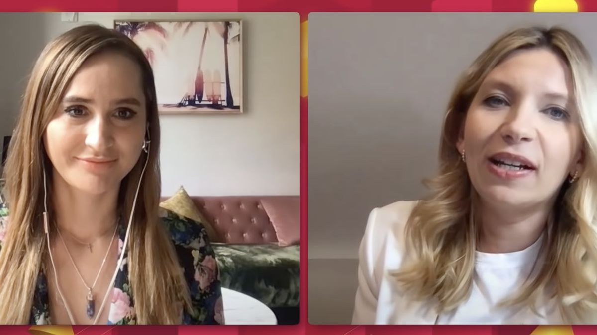 Natalia Brzezinski (po lewej) podczas rozmowy dla Impact'21