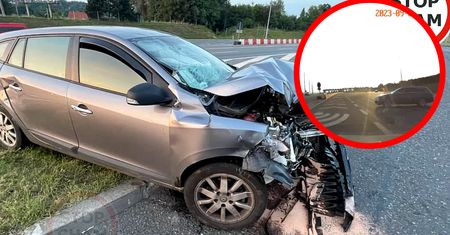 Postanowił zawrócić przed bramkami. Skutek niestety łatwy do przewidzenia