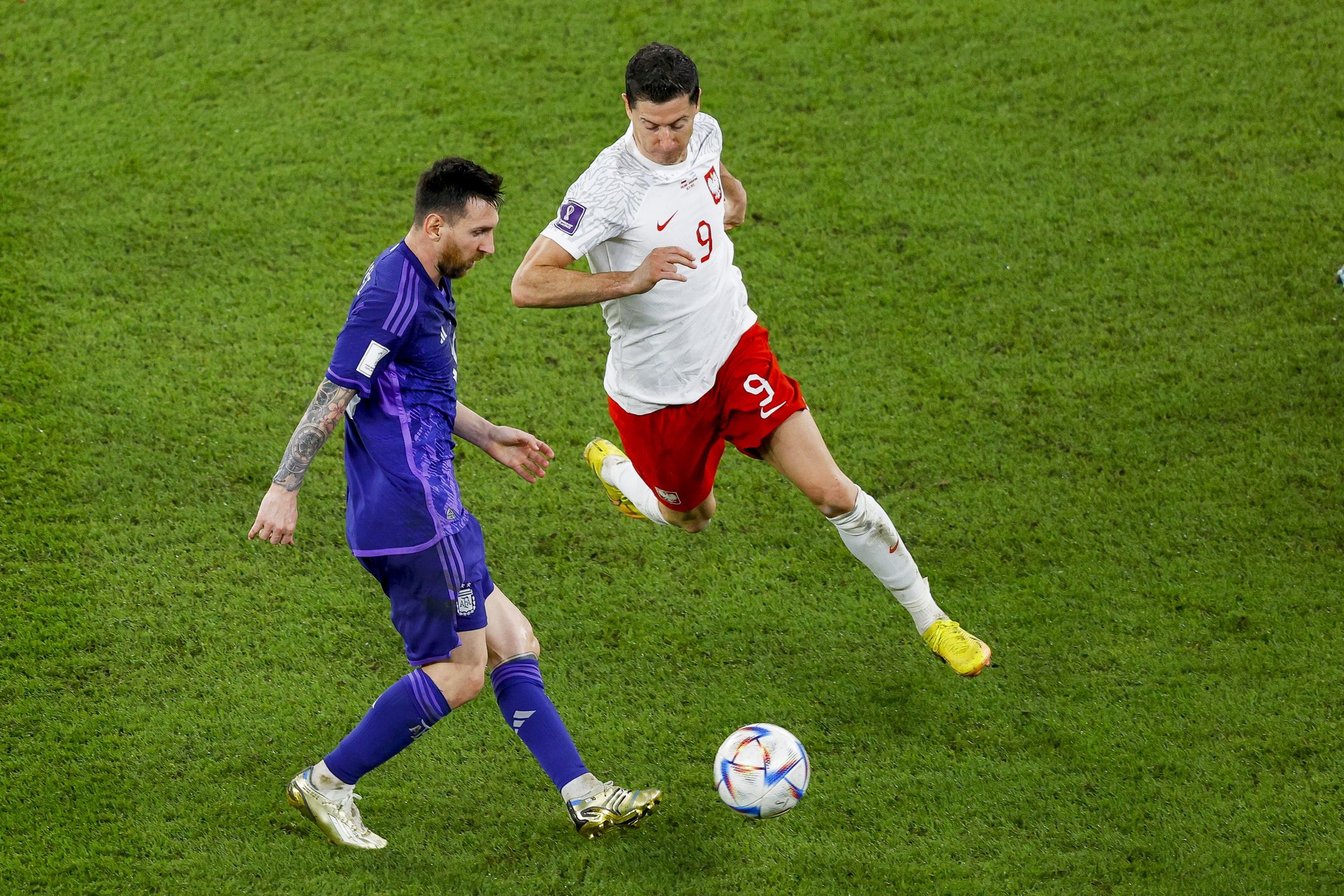 Robert Lewandowski i Lionel Messi