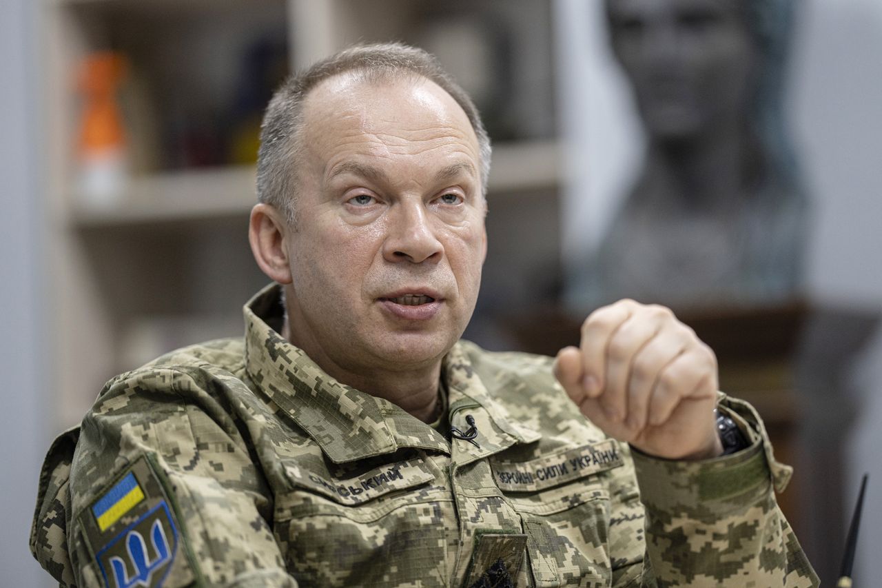 Commander-in-Chief of the Armed Forces of Ukraine Ołeksandr Syrski