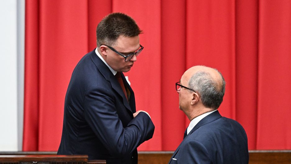 Szymon Hołownia i Włodzimierz Czarzasty