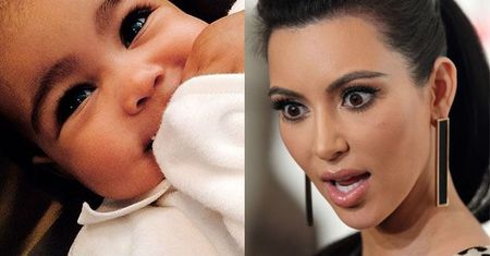 Kim DEPILUJE BRWI 6-miesięcznej córce?! (FOTO)