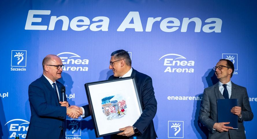 Enea sponsorem tytularnym hali w Szczecinie