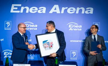 Enea sponsorem tytularnym hali w Szczecinie