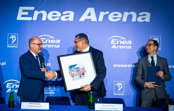 Enea sponsorem tytularnym hali w Szczecinie
