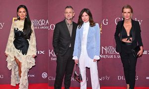 Gwiazdy na imprezie urodzinowej kina: Joanna Racewicz z gołym brzuchem, Sylwia Bomba w koronkach, Krzysztof Czeczot z Karoliną Gorczycą i inni (ZDJĘCIA)
