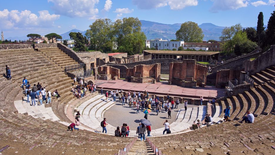 Pompeje są odwiedzane przez miliony turystów