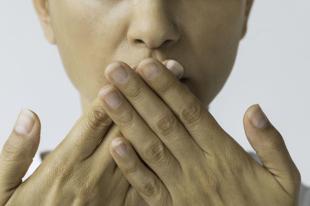 A sour breath odor can indicate diabetes.