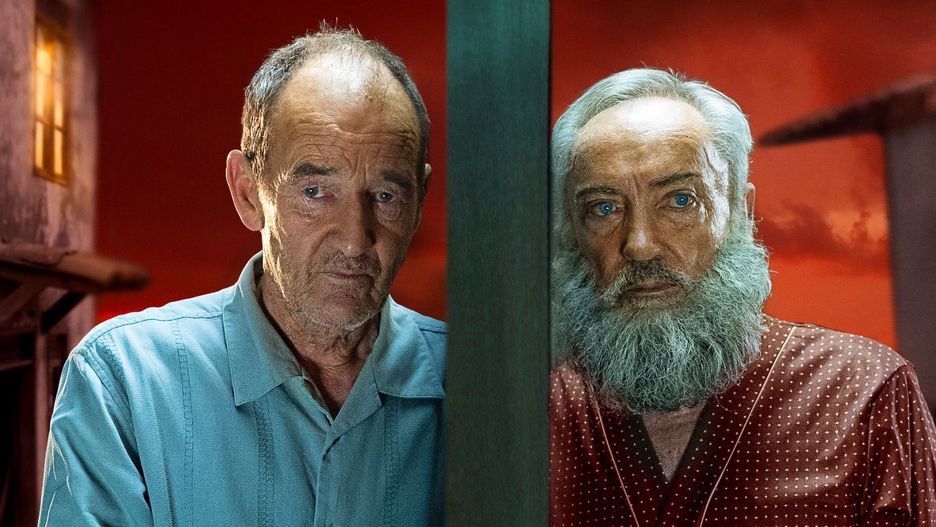 David Hayman i Udo Kier w filmie "Mój sąsiad Adolf"