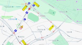 Poznań: czasowe zmiany w organizacji ruchu na ul. Pułaskiego