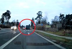 Nagranie z tragicznego wypadku w Łódzkiem. Ciężarówka staranowała auta