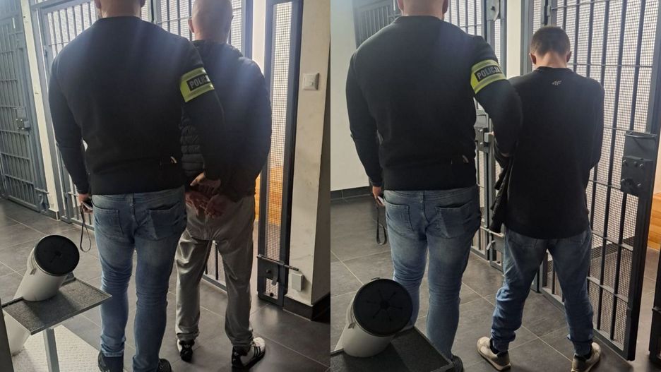 Kryminalni ze Śródmieścia zatrzymali dwóch poszukiwanych mężczyzn