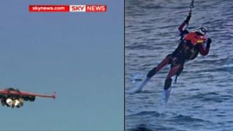 Pierwszy interkontynentalny lot jetpackiem skończył się w morzu 1