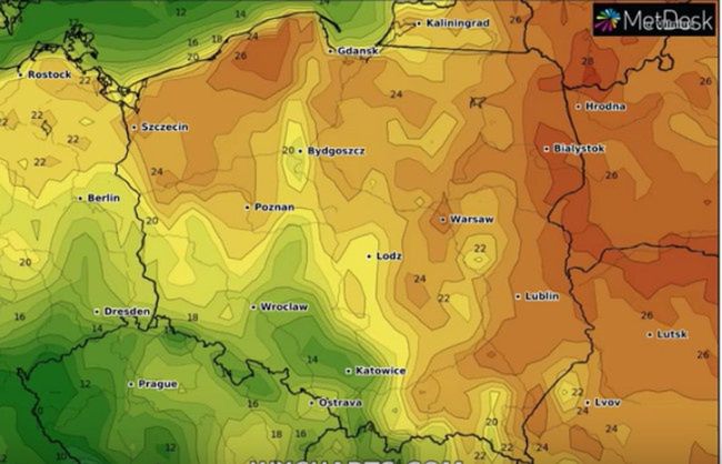 Nadciągają upały