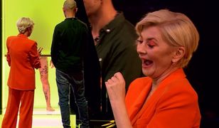 "Magia nagości". Biochemik w rozebranym show. Przyszedł na niebotycznych szpilkach