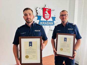 Kraśnik: Wynieśli 96-latkę z pożaru i otrzymali podziękowania