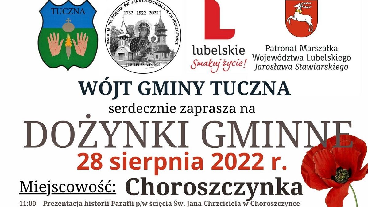 Dożynki Gminy Tuczna w Choroszczynce 2022
