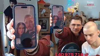 Paweł Marchewka wpłacił 800 TYSIĘCY złotych. Jeden z najbogatszych Polaków pokazał się Z ŻONĄ na streamie Łatwoganga